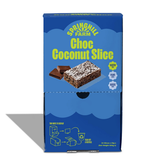 Choc Coconut SLICE CARTON