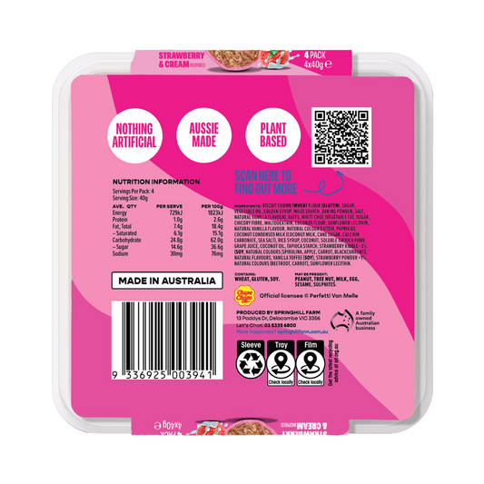 SLICE X Chupa Chup Strawberry and Cream Inspired (4 pce x 12 units)