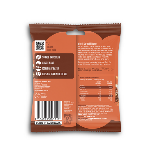 Boodles - Chocolate and Hazelnut (30g x 14 OTG Packs)