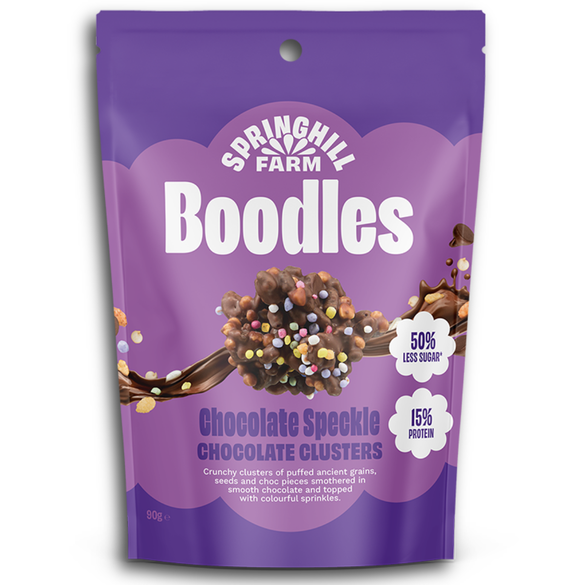 boodles Chocolate Speckle (90g x 10 Pouch Packs)