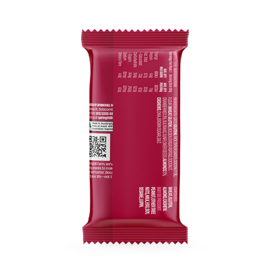 Cranberry and Almond Bar Bulk Carton