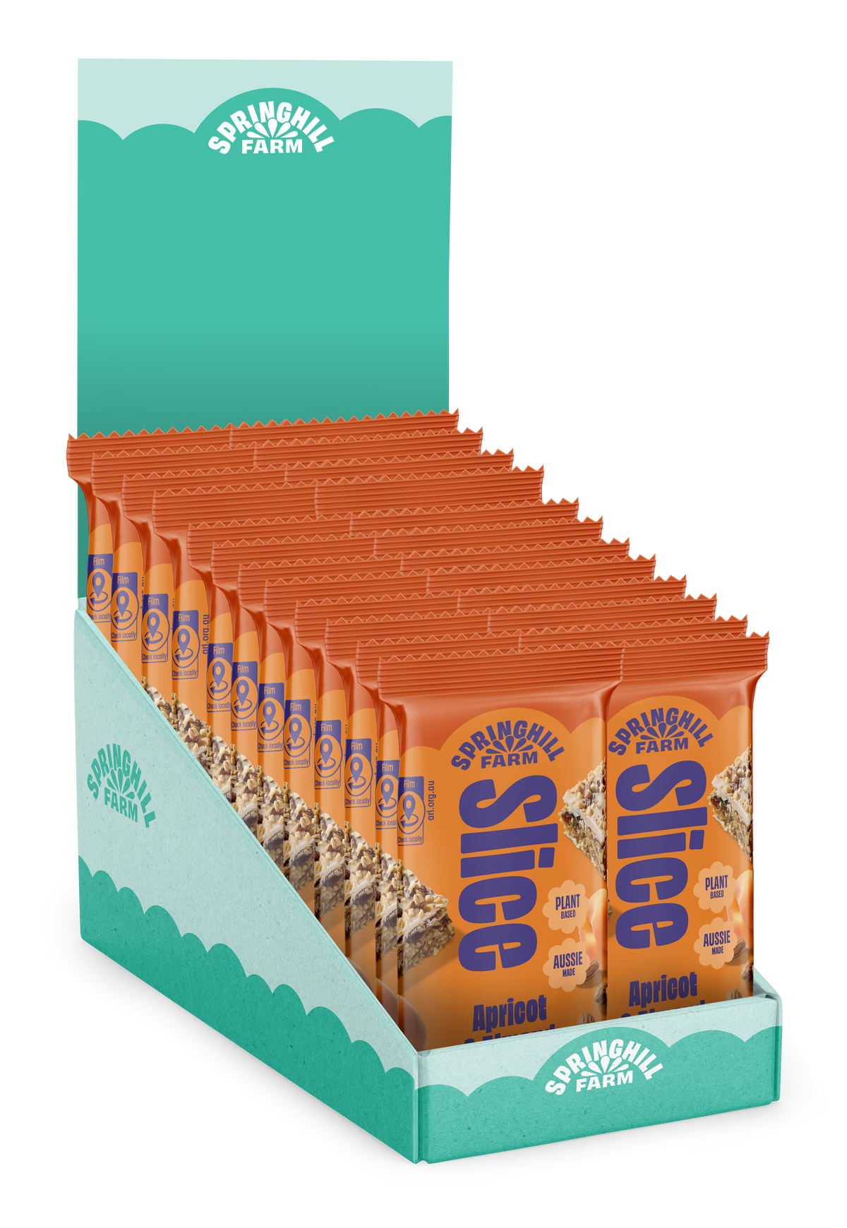 Apricot and Almond Slice Bar 50g Retail Carton