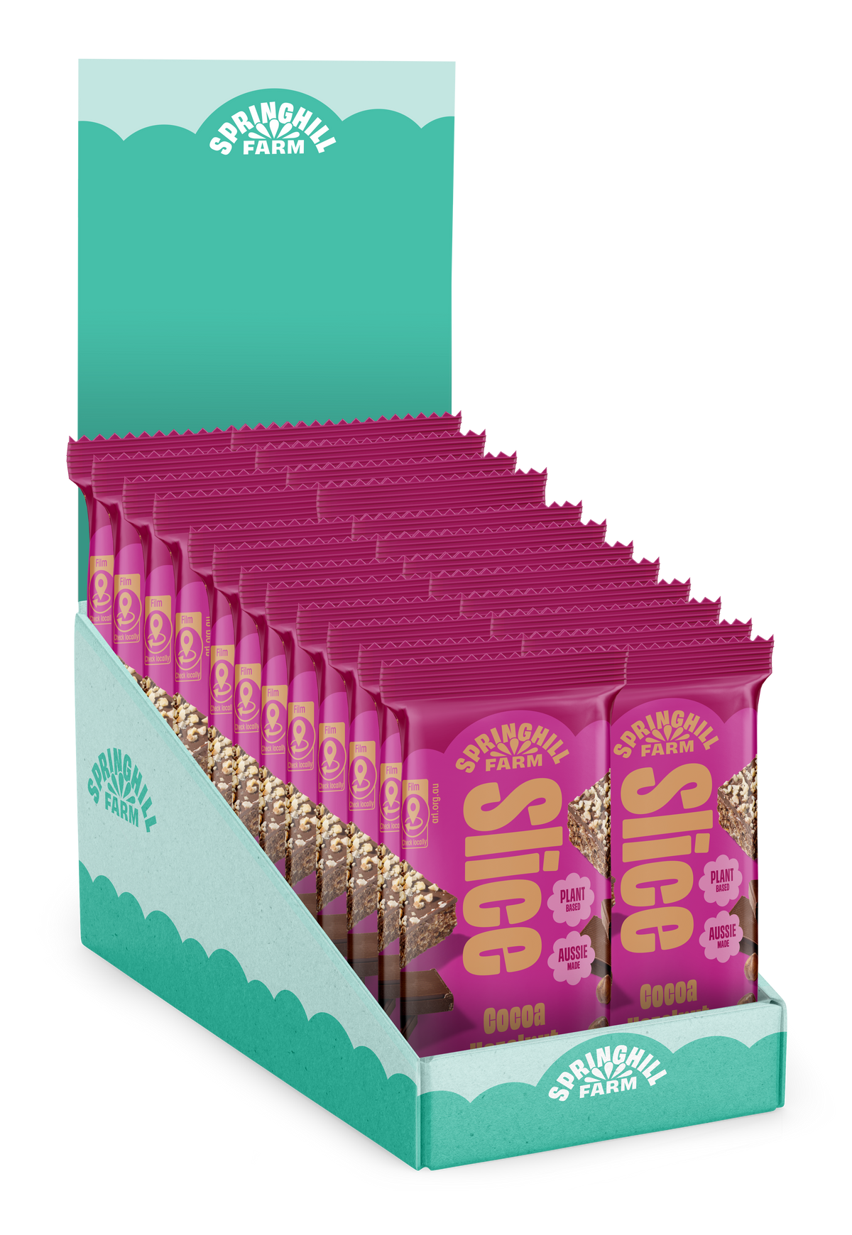 Cocoa and Hazelnut Bar 50g Retail Carton