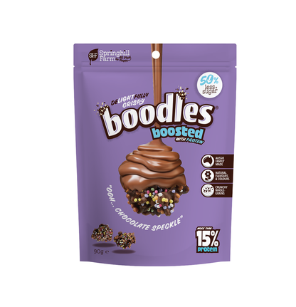 boodles Chocolate Speckle (90g x 10 Pouch Packs)