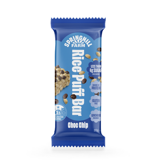 Rice Puff Bars - Choc Chip (4 pack x 6)