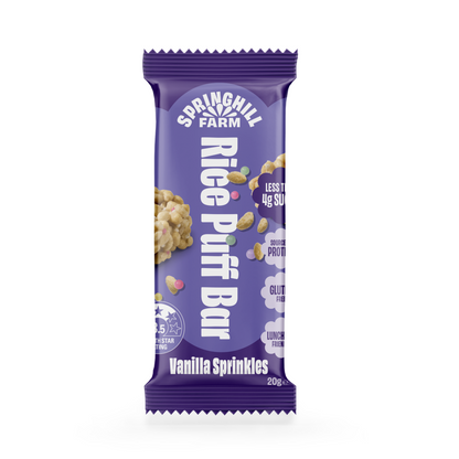 Rice Puff Bars -  Vanilla (4 pack x 6)