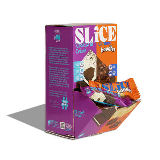 Mixed SLICE Carton - Cookies & Creme and Caramel Boodles