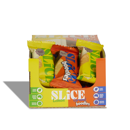 Mixed SLICE Carton - Lemon and Caramel Boodles