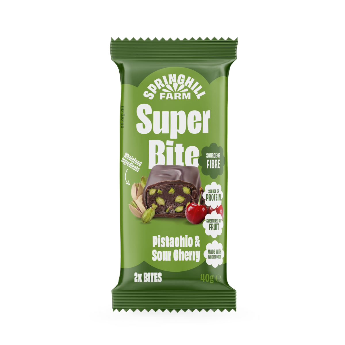 Super Bite - Pistachio & Sour Cherry (40g x 22)