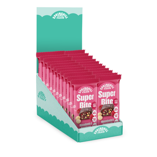 Super Bite - Macadamia & Raspberry (40g x 22)