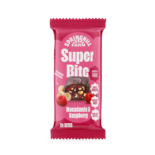 Super Bite - Macadamia & Raspberry (40g x 22)