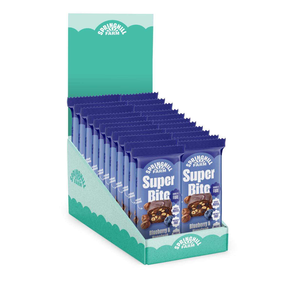 Super Bite - Hazelnut & Blueberry (40g x 22)