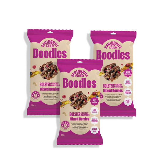 boodles Healthy Clusters - Mixed Berry (30g) Bulk Carton